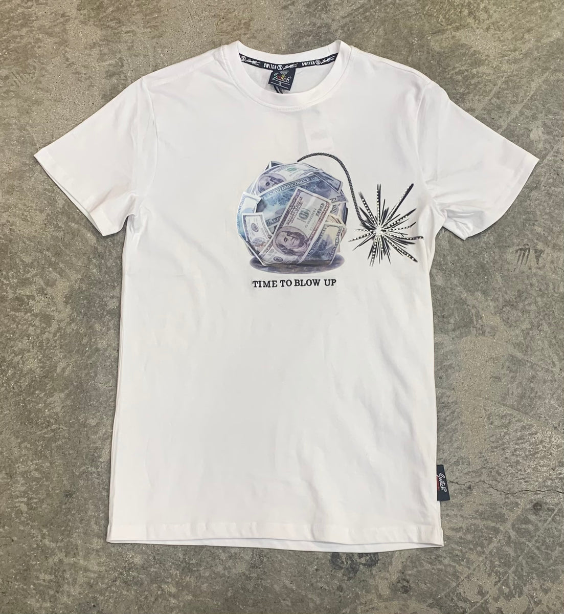 Create 2MRW T-Shirt - Money Bomb - White - SF2029 – Urban Nation